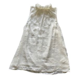 EUC- MICHAEL Michael Kors Sleeveless Ruffle Neck Blouse- Size Medium